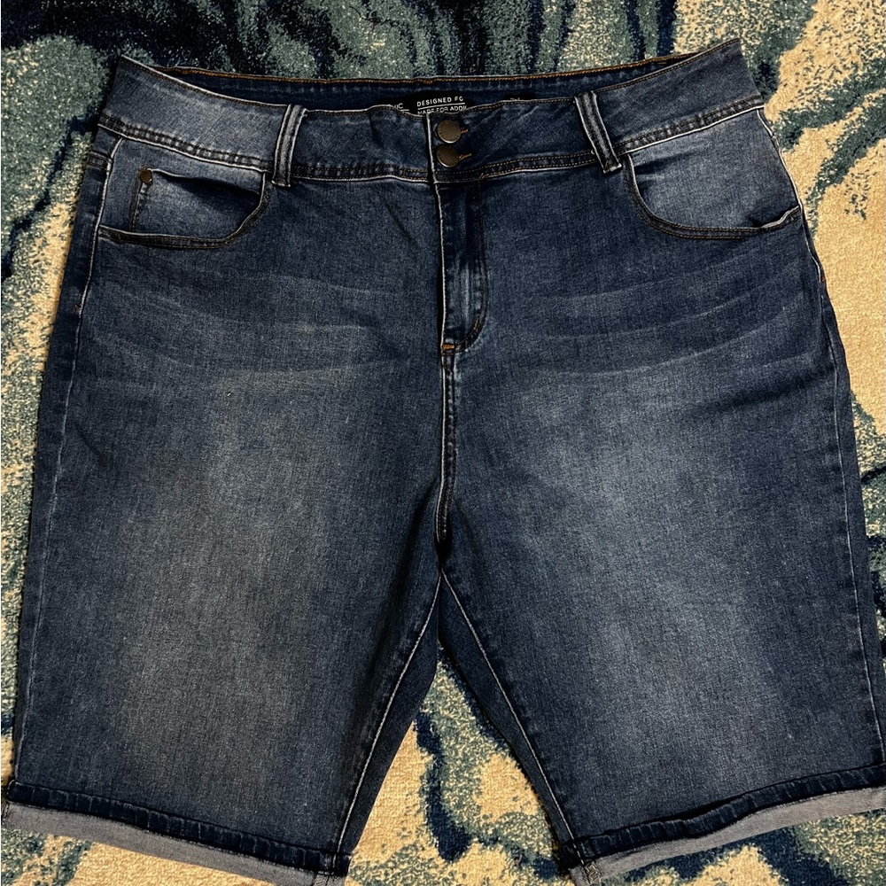 Lane Bryant’s City Chic shorts, size 22, New/never worn, tried on but not worn.